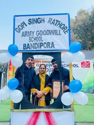 Gopi Singh Rathore Army Goodwill School Bandipora