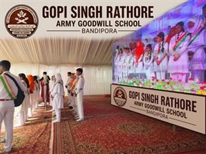 Gopi Singh Rathore Army Goodwill School Bandipora